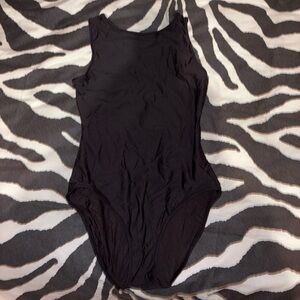 Skims Black One-Piece Swimsuit